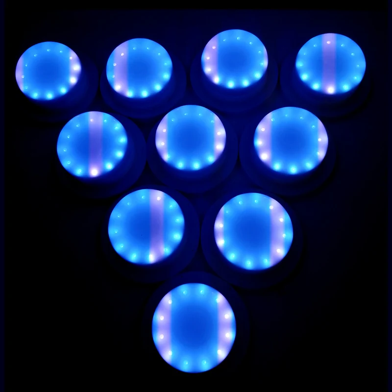 

120mm direct charge 12RGB+12White led light source 16 color changing for led bar furniture for Christmas Decoration 30pcs/lot