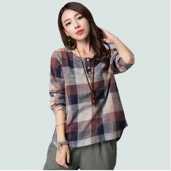 Коллекция 2020 года весенне-осенняя Классическая хлопковая и льняная Свободная