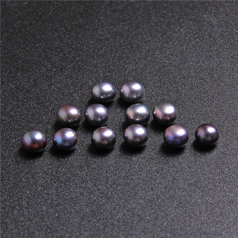 AAA бусины из черного натурального жемчуга для рукоделия изготовление ювелирных