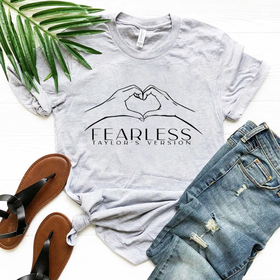 

Fearless Taylor's Version Shirt Vintage Music Album Inspired Tee Swift Fearless T-Shirt Gift for Fans