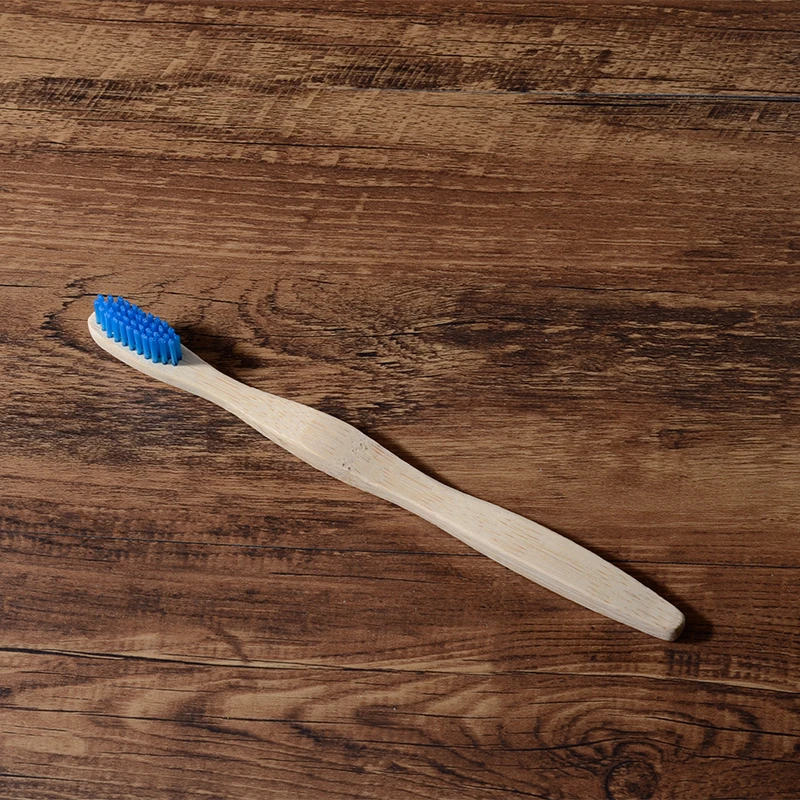 10-pack Minimalist Design Adults Toothbrushes Bamboo Toothbrush Nylon Hard Bristles Low Carbon 100% Biodegradable Handle - купить по