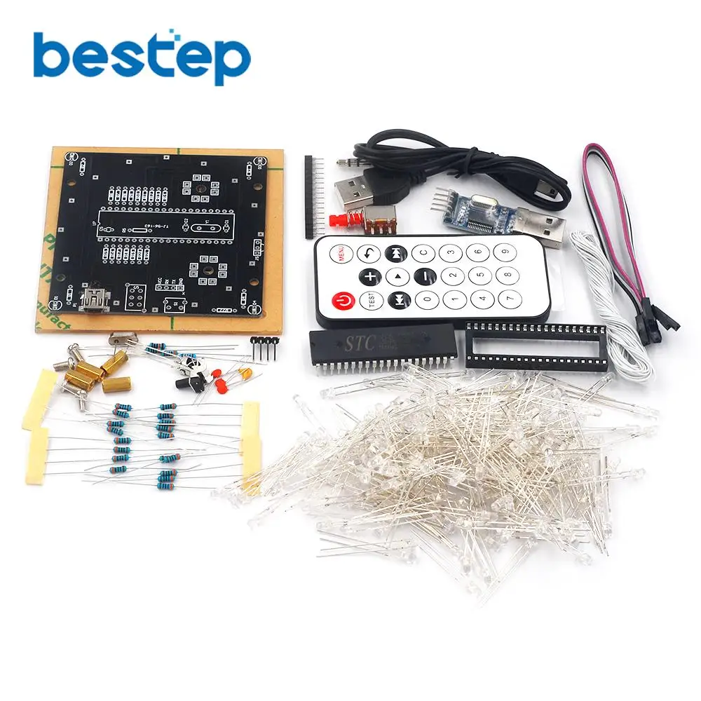 Комплект кубиков света Guangzhou Tower маленький Поясничный светильник MCU музыкальный