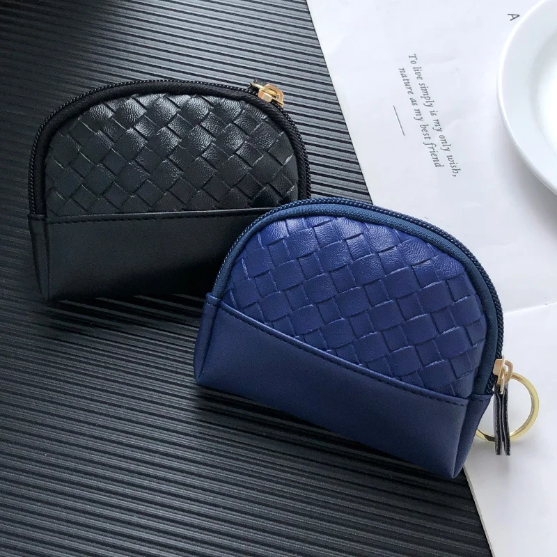 Новинка 2019 модный вязаный женский кошелек для монет мини мелочи маленькие ключи