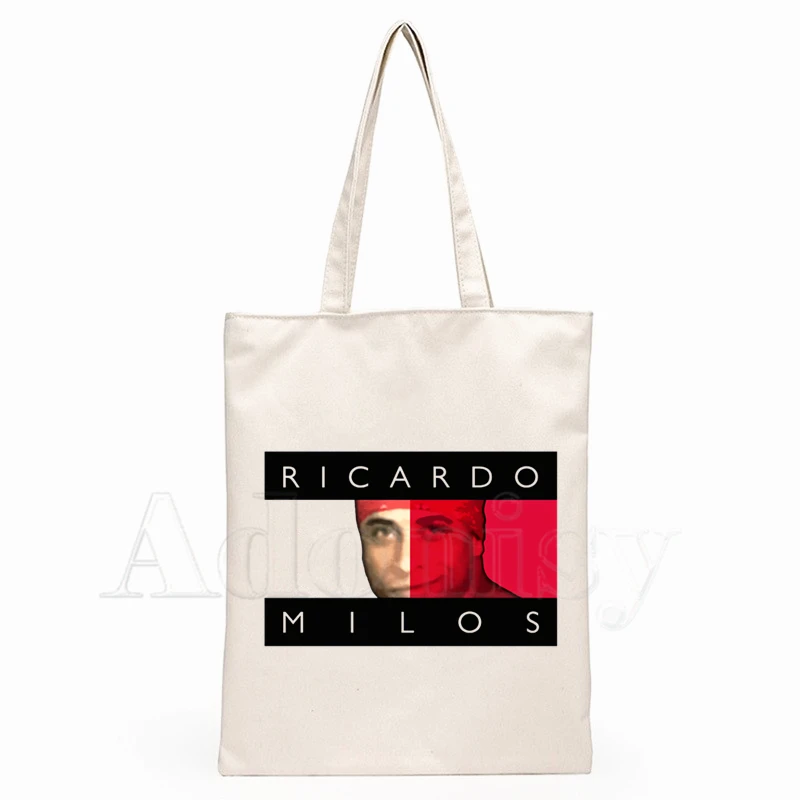 Ricardo Milos Fashion Canvas Bag Women Girls Simple Large Capacity Storage Handbag Shoulder Tote Reusable Student Bookbag | Багаж и сумки