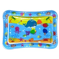 baby inflatable water play mat multifunction patted pad creative toddler activity sensory cushion crawling kids water mat toy