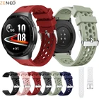 Ремешок силиконовый спортивный для Huawei Watch GT 2e GT 2e, оригинальный спортивный браслет для наручных часов, 22 мм