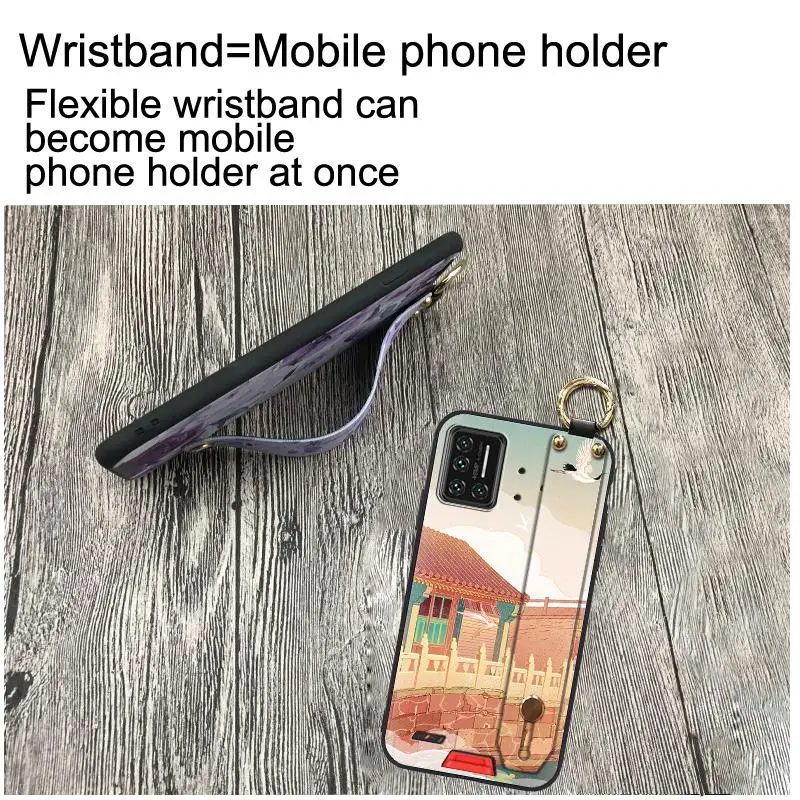 original dirt resistant phone case for umidigi bison gt new chinese style for woman for girls free global shipping