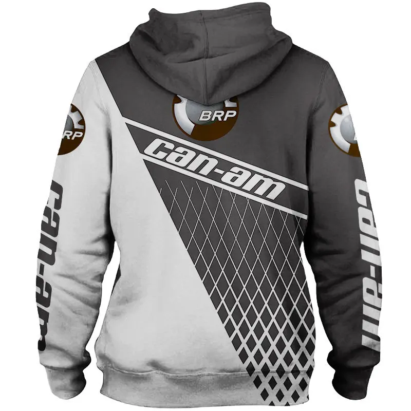 

Bomber Fashion Hoodies Men BRP Can-am Hoodie Personality Sweatshirt Men Motorcycle Tracksuit Pullover 3D Print Polaris Hoodies
