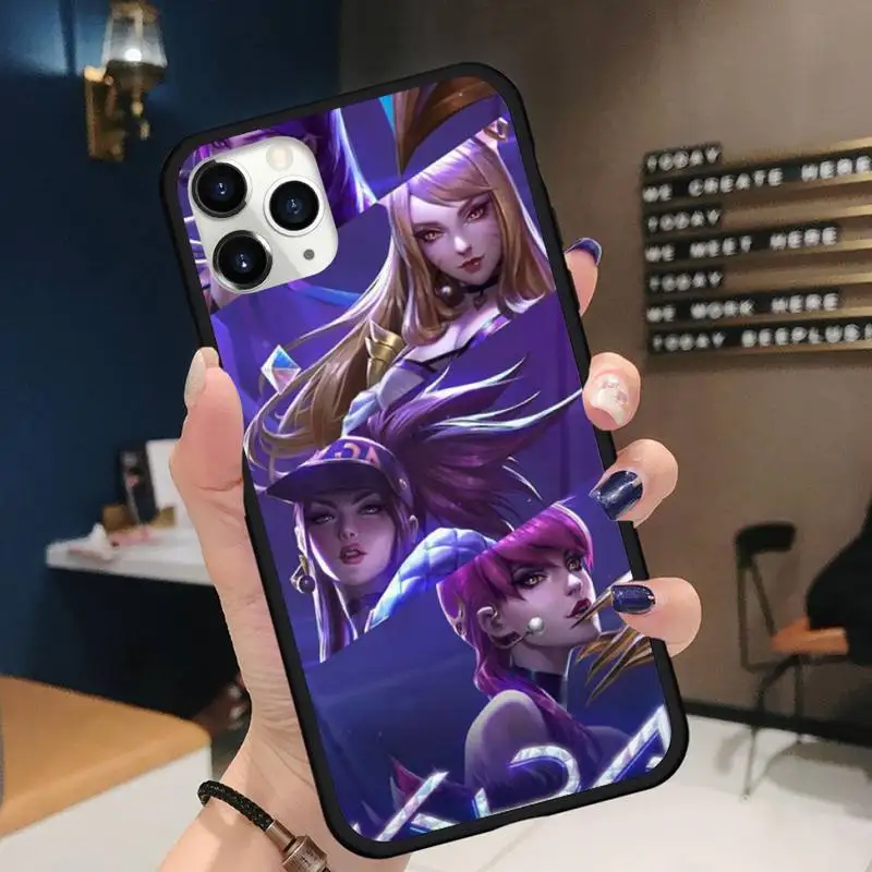

League of Legends lol game Hero Phone Case for iPhone 11 12 mini pro XS MAX 8 7 6 6S Plus X 5S SE 2020 XR