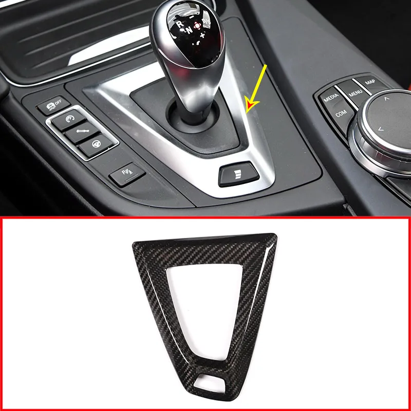 

Рамка переключения передач из углеродного волокна для BMW M3 M4, аксессуары для левого руля