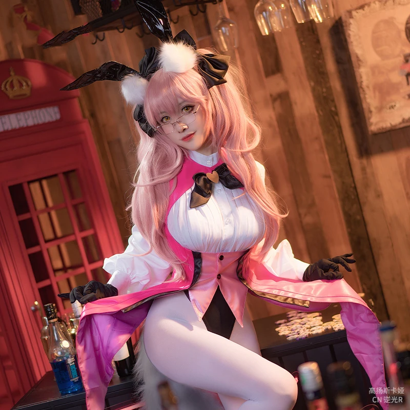 Аниме Fate Grand Order FGO tammo Vitch полный сломанный костюм униформа для вечерние Косплей