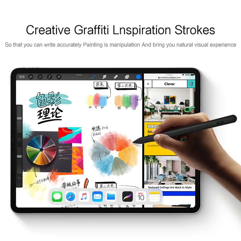 Стилус для iPad Pro 12 9 11 Air Mini 2021 2020 ручка планшета сенсорный экран стилус карандаш