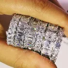 Женское кольцо вечности из серебра 925 пробы, R4876S