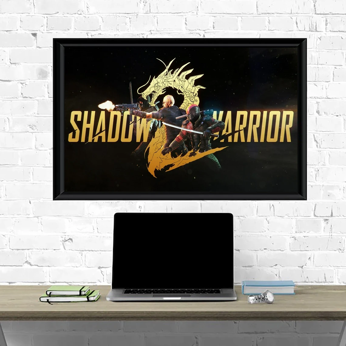 Плакат Shadow Warrior 2 для видеоигр Художественная печать Картина на холсте настенные