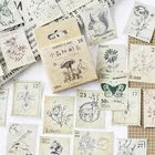 Мини-наклейки с рисунком леса, почты и офиса, в коробке