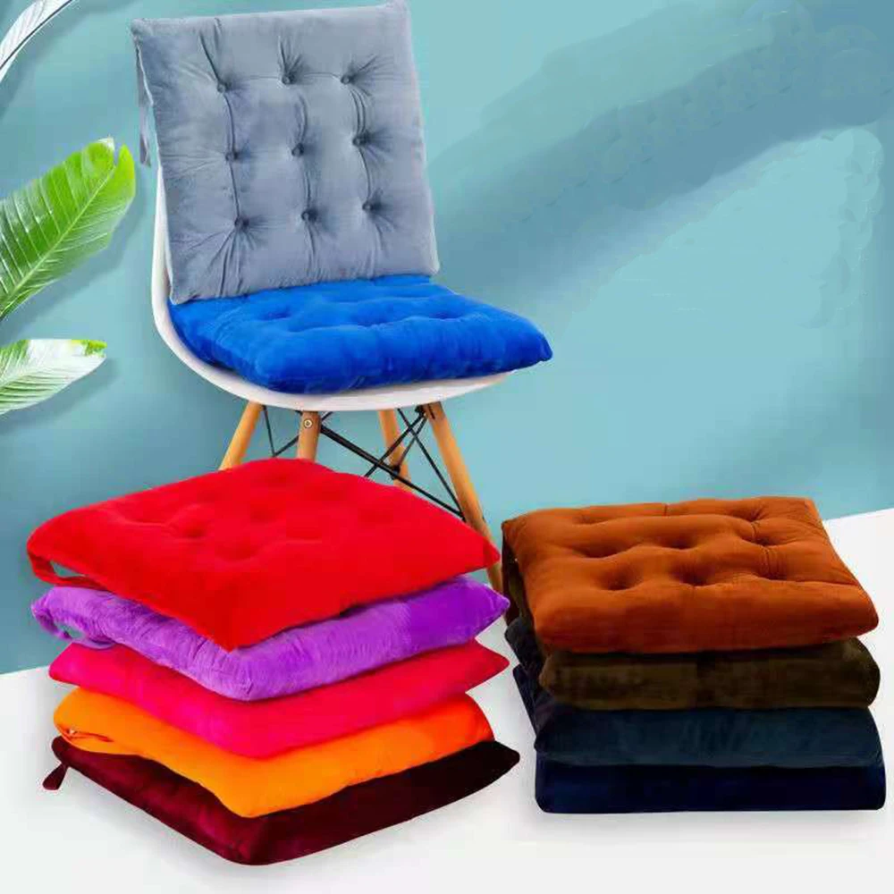 

Thick Solid Color Seat Cushion Sofa Tatami Office Home Decor Chair Backrest Pillow Suitable for Home Car Hotel Outdoor Cushion