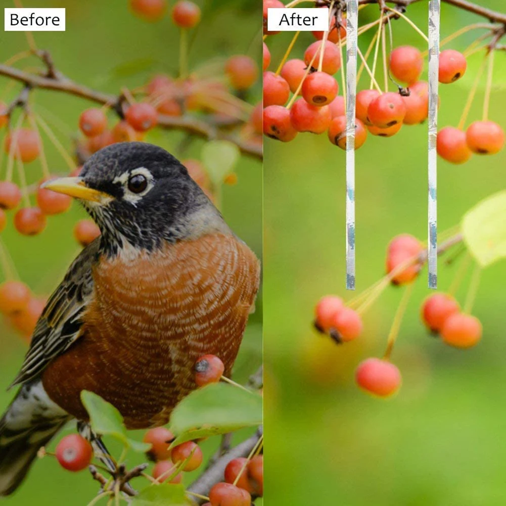 Экологически чистая лента для защиты сельскохозяйственных культур 80 м репеллент
