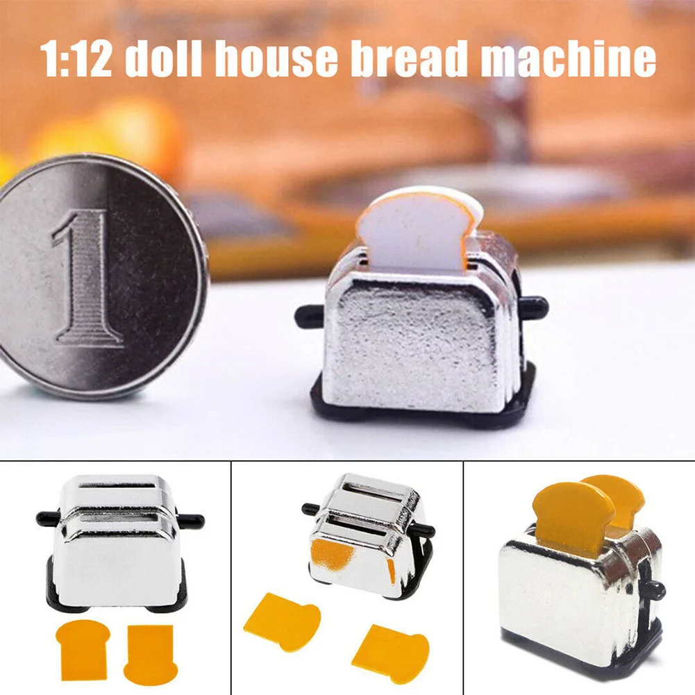 Миниатюрный тостер для мальчиков и девочек модель игрушки украшения своими