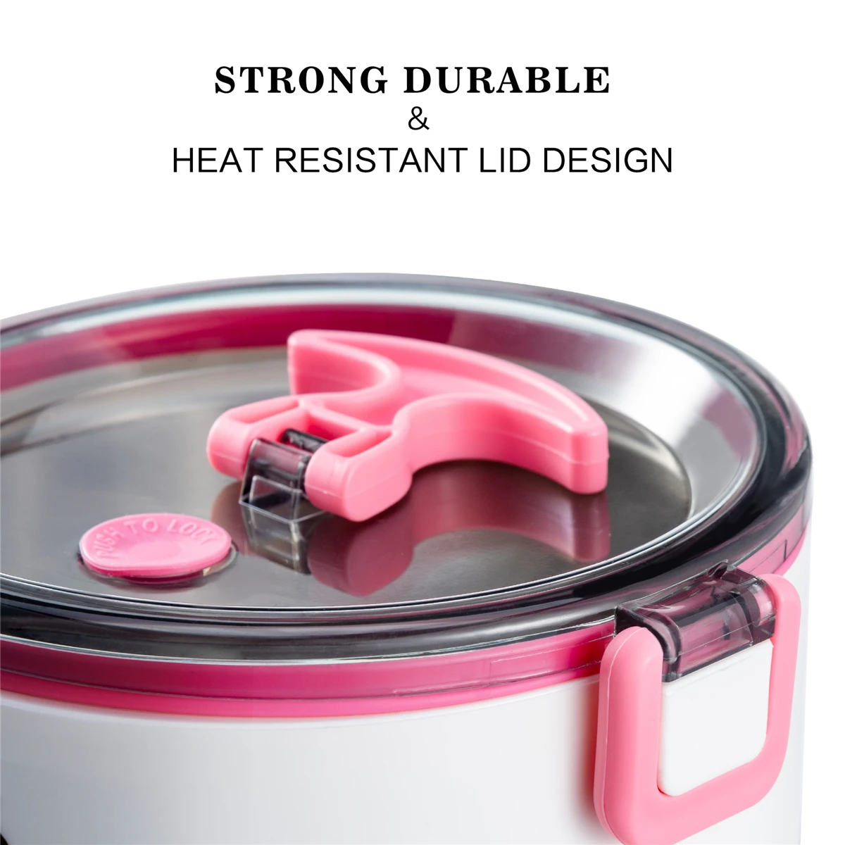 Портативный герметичный Ланч бокс из нержавеющей стали объемом 33 8 унции/1000 мл с