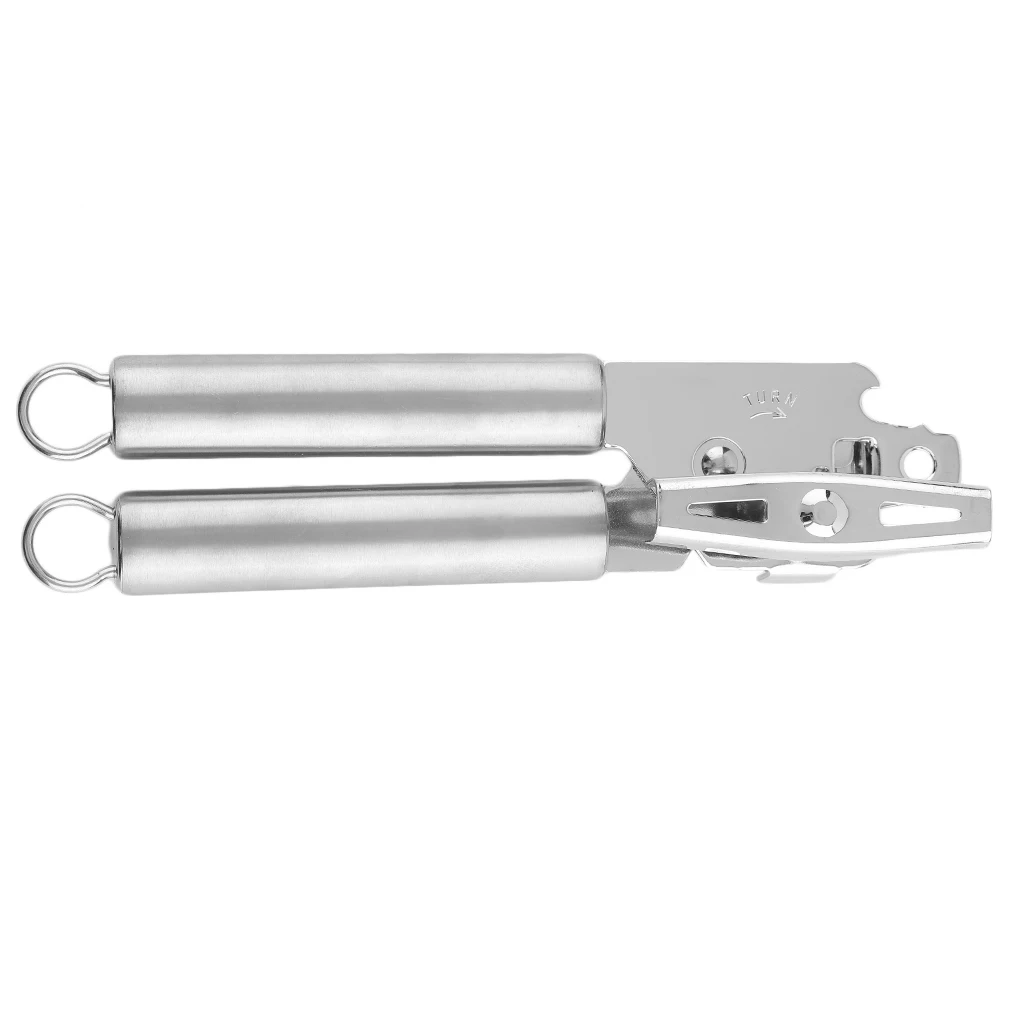 

Useful Stainless Steel Tin Can Opener Multifunctional Canned Food Opening Tools Portable Openers Knife Abridor New Arrival