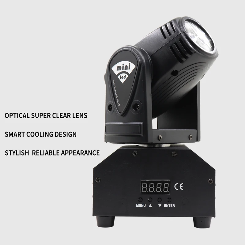 Мини светодиодный точечный луч движущаяся голова 10Вт кзсв 4IN1 светильник ing