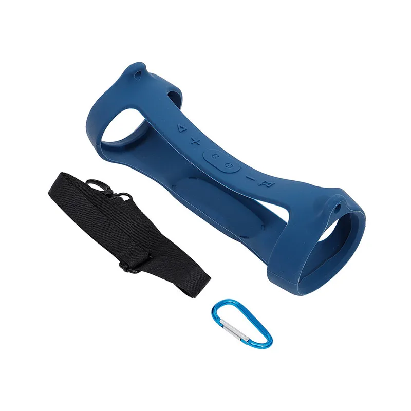 Альпинистский Портативный Силиконовый чехол для JBL Charge4 дорожная сумка черный