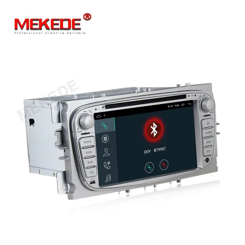 Автомобильный DVD-плеер MEKEDE Android 10 0 2 + 32 ГБ DSP GPS-навигация для Ford Focus Mondeo Galaxy с аудио