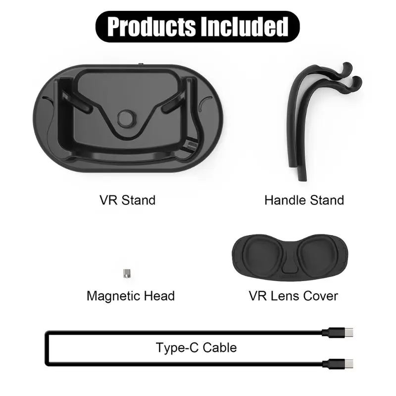 

1Set Fast Charging Station Dock Display Stand Holder for oculus Quest VR Headset