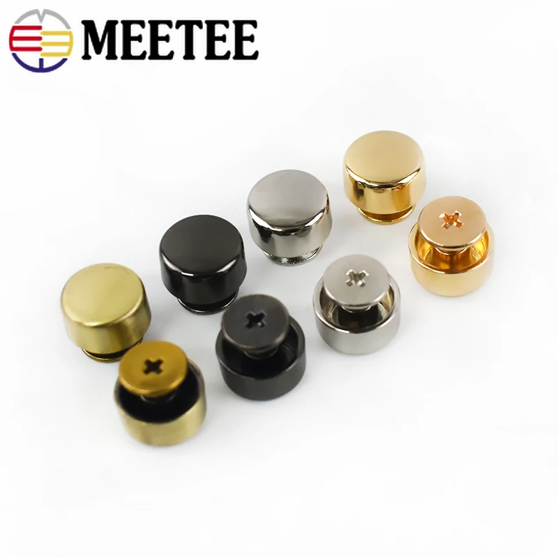 10/20/40/100 шт. круглым носком с заклепками винт материал для изготовления сумок