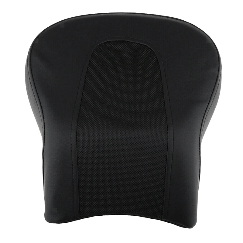 

Motorcycle Leather Rear Passenger Seat Cushion Pillion Pad for FLSTF FatBoy 2008-2014