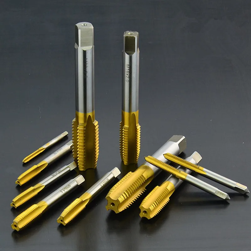 

Hand Tap Drill Spiral Point Thread Plug Handle Taps Die Tapping Thread Tap Drill Bits Set terrajas para hacer roscas