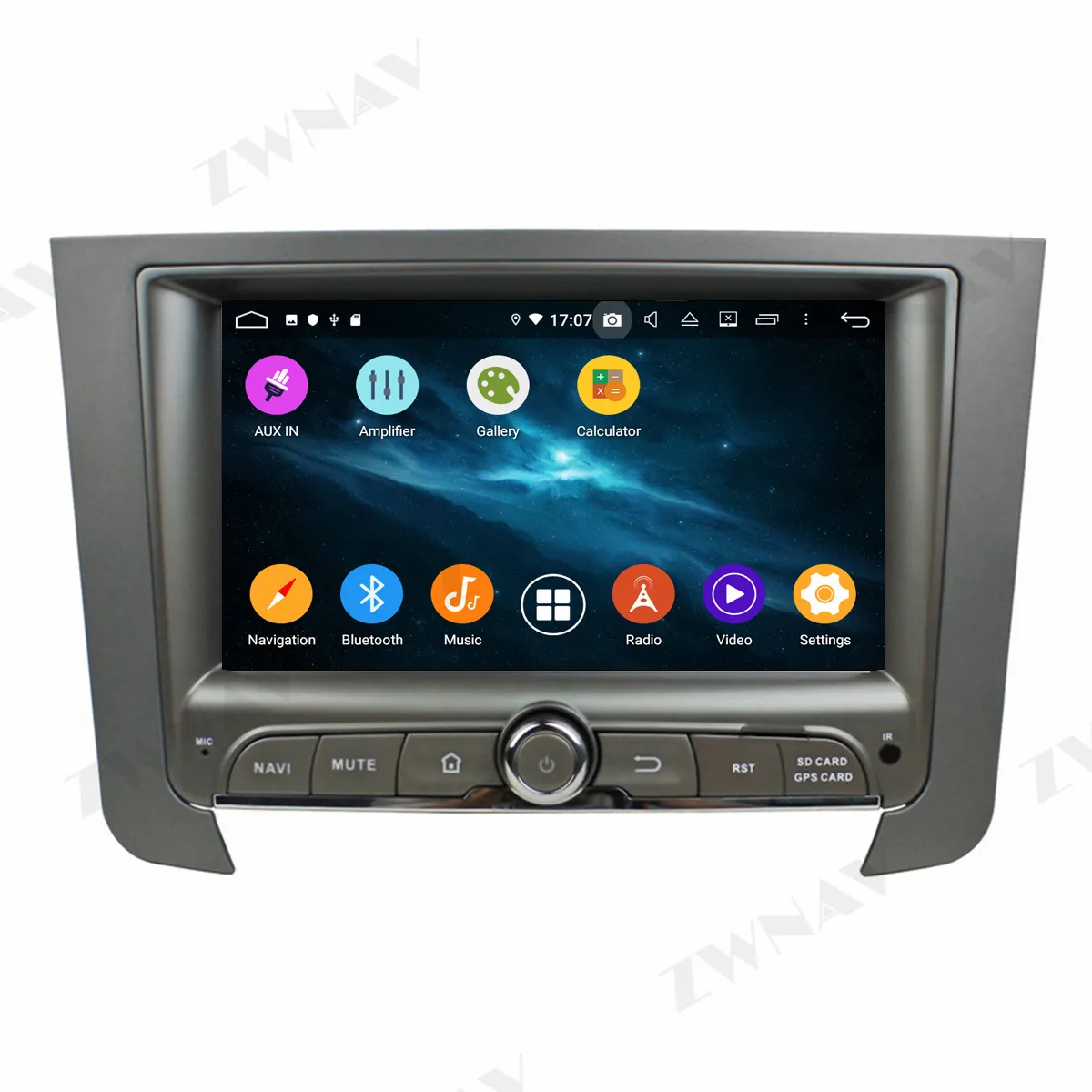 Carplay радио Bluetooth видео для Ssangyong REXTON 2014 Автомобильный мультимедийный центральный 2