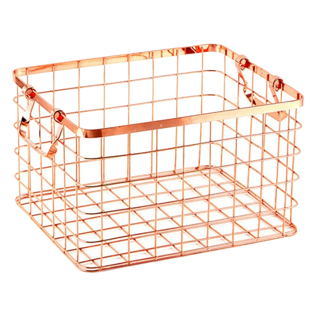 

Metal Nordic Laundry Basket Storage Basket Storage Box Organizer