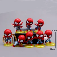 marvel the avengers the amazing iron spider man hero returning doll decoration car toy figure the best gift for a friend