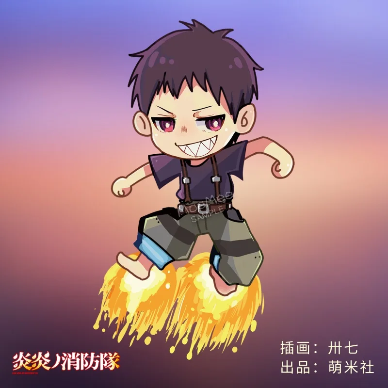 Аниме Enn No Shouboutai Fire Force Косплей Ирис Артур Бойл Маки озе акриловый брелок в виде