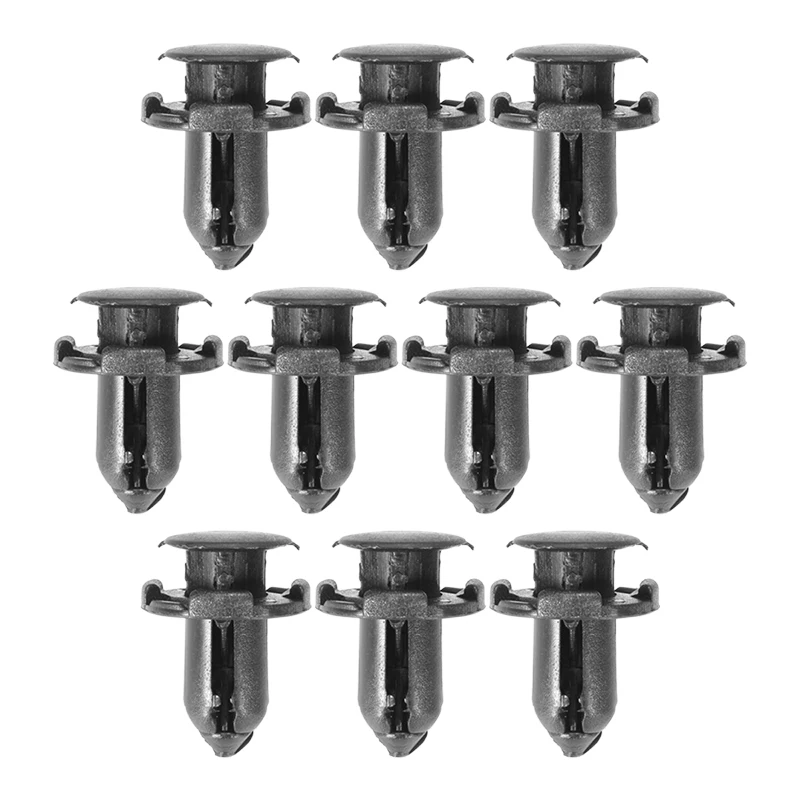 

9MM 50Pcs Universal Car Truck Bumper Auto Fasteners Rivets Clips Rivet Fastener Clips For Mitsubishi Endeavor Outlander