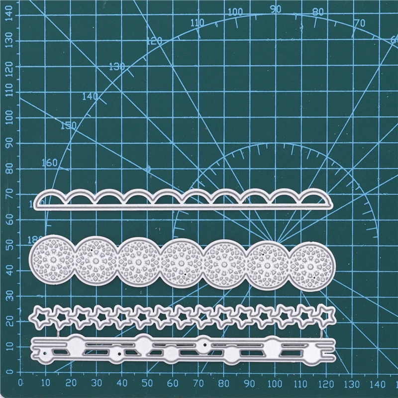 DiyArts кружевные Рамки Металлические высекальные формы для изготовления открыток
