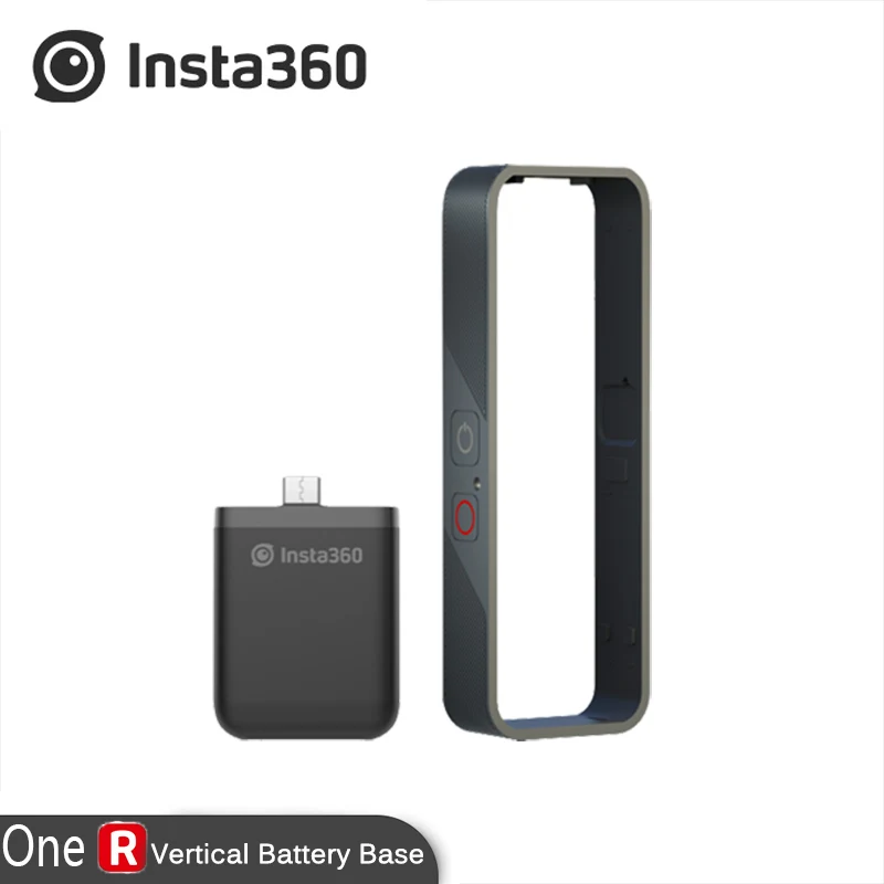 Оригинальный Вертикальный Аккумулятор Insta360 ONE R с вертикальным Бампером для Мода