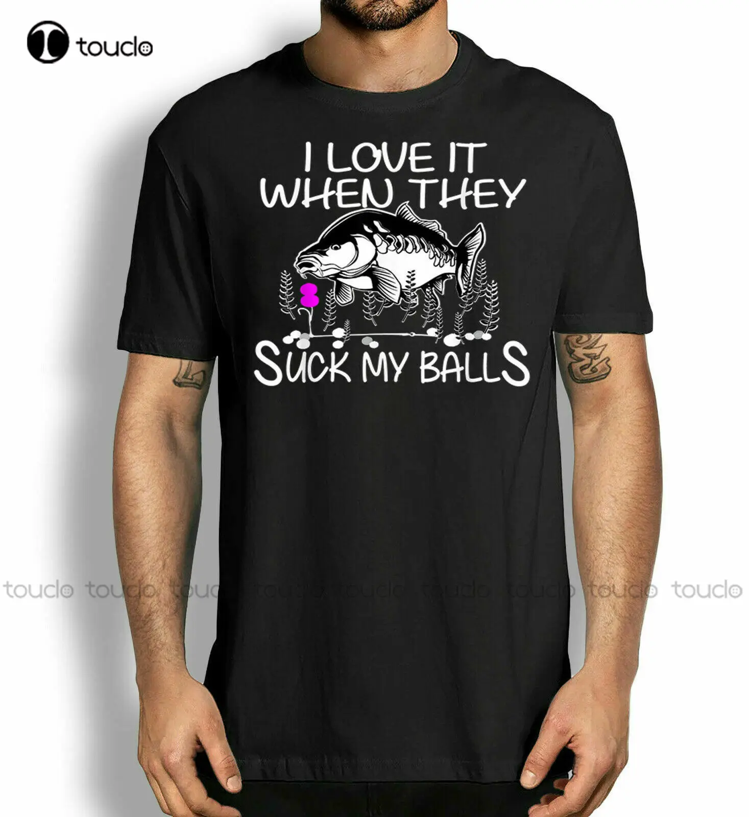 

New Funny Fishing Lovers T-Shirt Carp Fishing Big Carp Angling Shirt Fisher Gift Tee Shirts For Men Short Sleeve