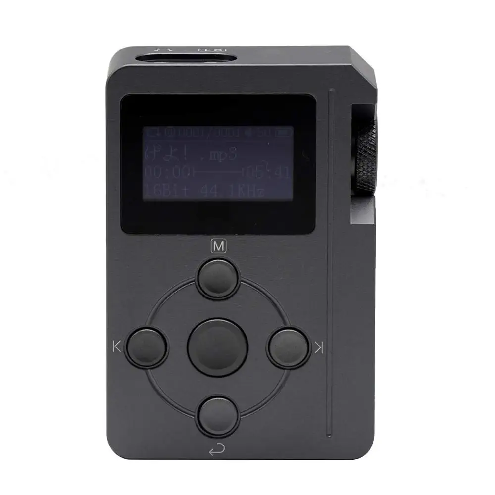MF-01 ACMEE MF-01 AK4490EQ HiFi Портативный OLED музыкальный плеер для аудиофилов - Цвет: MF-01