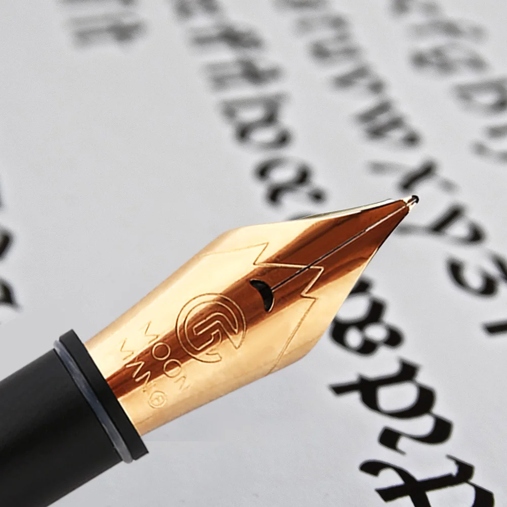 Point Metal Leakproof Extra Fine Fountain Pen Nib Writing Portable Luxury Replaceable School Tip For Moonman C1 C2 600S M6 |