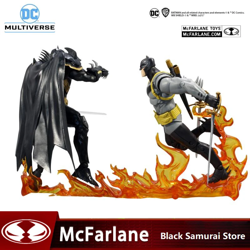 

McFarlane DC comics Batman VS Azrael Batman Armor Novelties 2021 7inch Collectible Figurines Model Anime Action Figure Toys