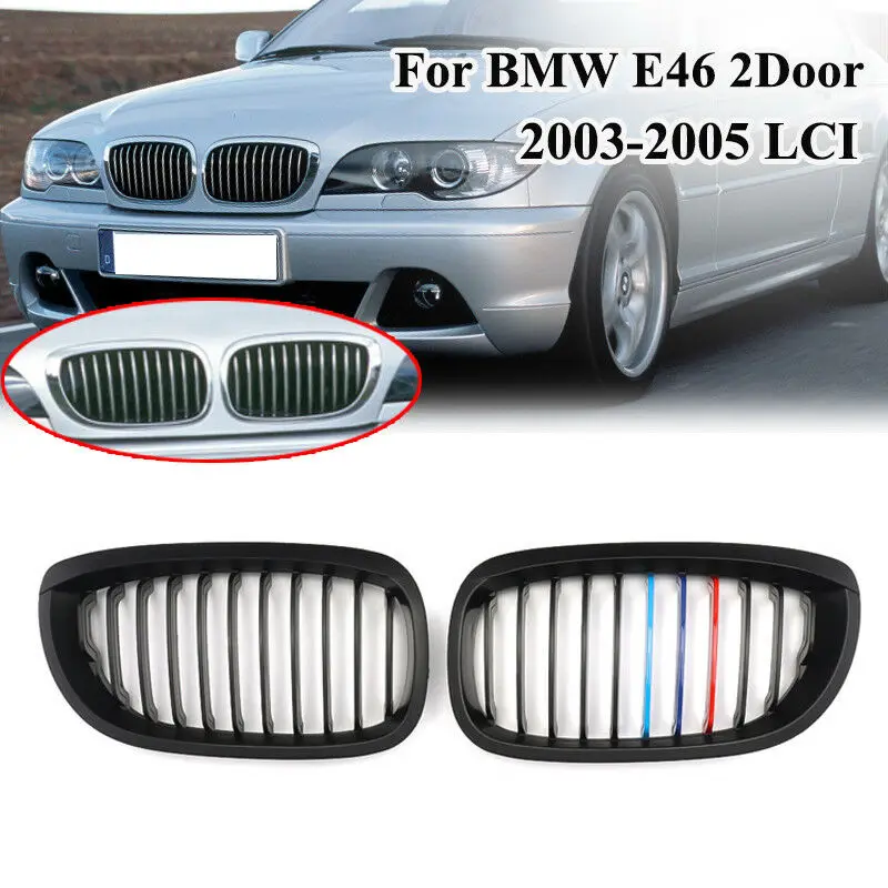 

Решетки для переднего бампера BMW E46 2 Door 2003-2006