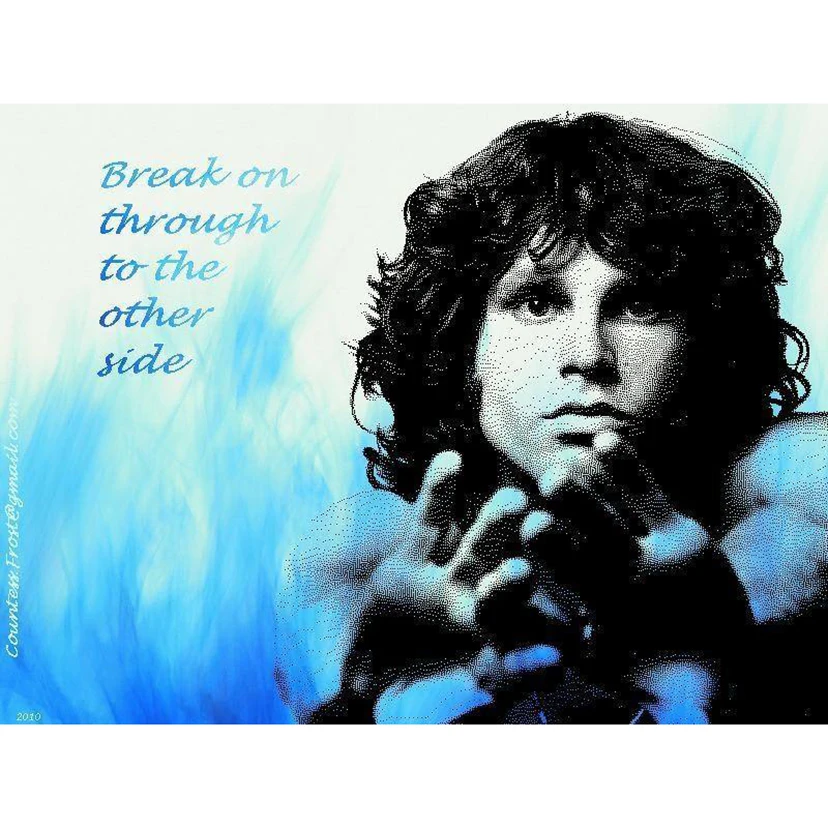 

Стразы картина «сделай сам», «Джеймс Дуглас», «джим», «морнизон на дверях», алмазная живопись, домашний декор, 5D Вышивка крестиком, алмазная ...