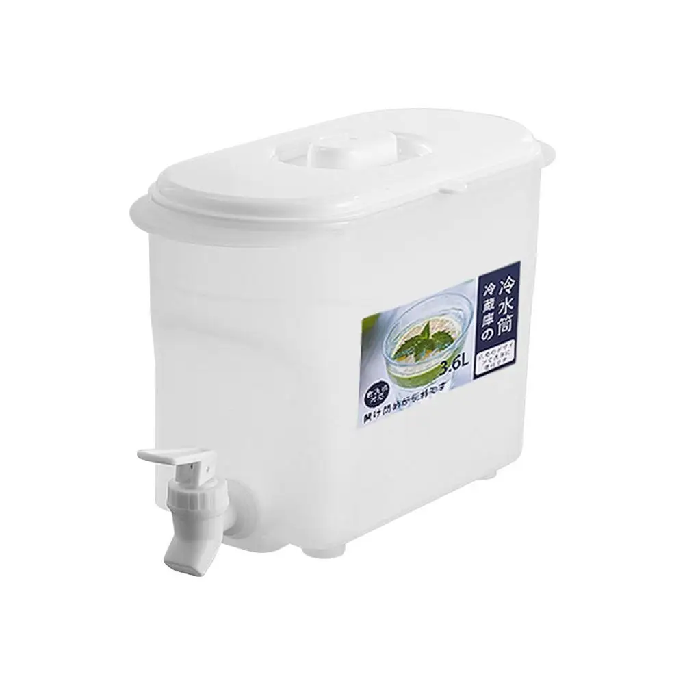 

Cold Kettle With Faucet In Refrigerator Portable Juice Bucket Cold Drink Beverage Container Fruit Teapot Lemonade Buckets