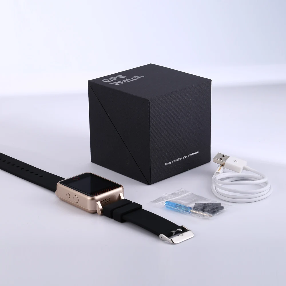 GPS трекер для пожилых людей Android Смарт часы карты SOS Монитор артериального