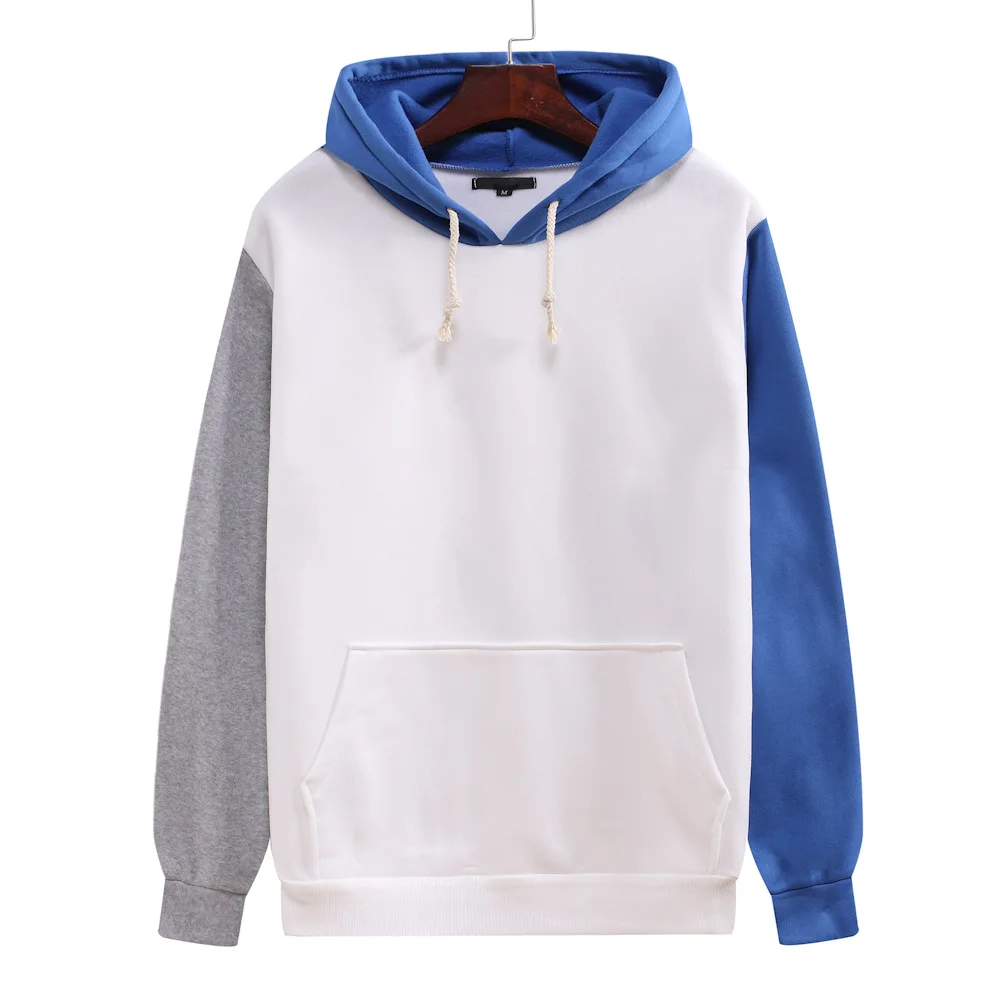 

Autumn New Casual Patchwork Men's hoodies 2020 Winter Fashion Loose Hoodie Sweatshirt Personality Streetwear Men's sweatshirt