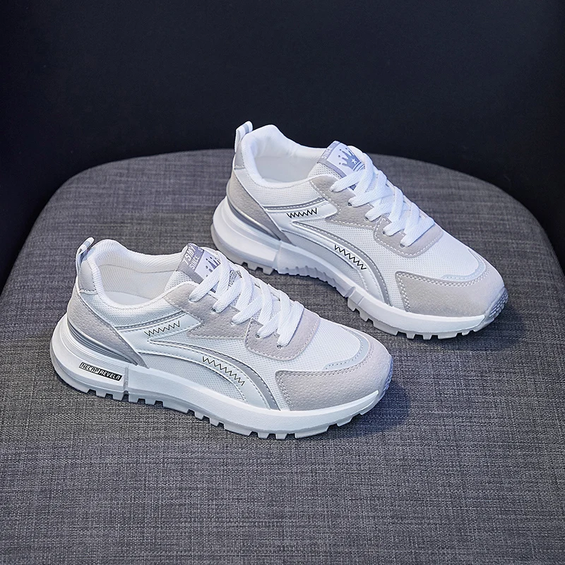 

Women Vulcanized Shoes Women Casual Personality Breathable Running Trendy Shoes All-match Walking Shoes Women Sneakers