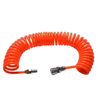 3 meters air pressure hose pu telescopic hose spiral air pipe tube od 8mmx id 5mm