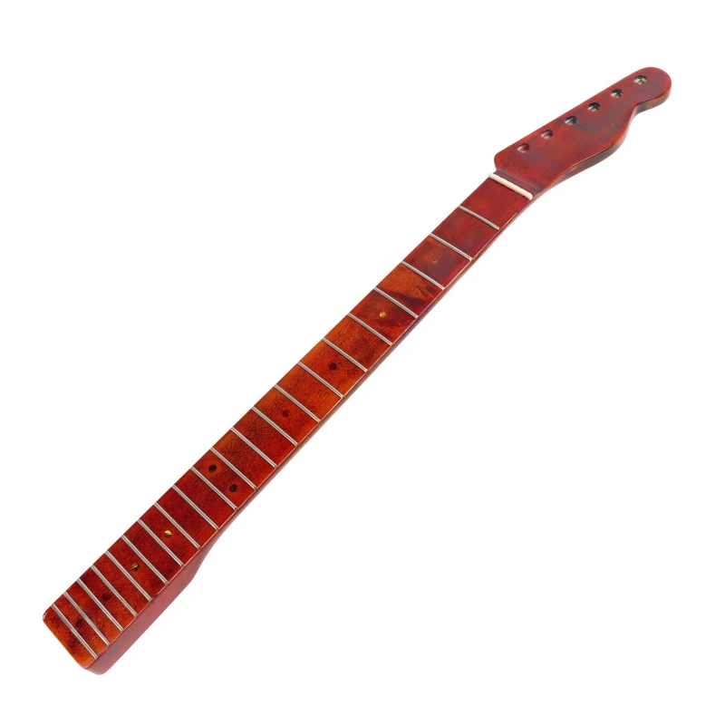 Enlarge Vintage Maple Electric Guitar Neck 21 Frets Fingerboard Fretboard for TL Guitar Dropshipping